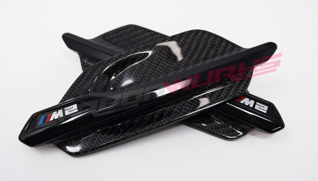 BMW M2 CARBON FIBRE SIDE VENTS / BREATHERS