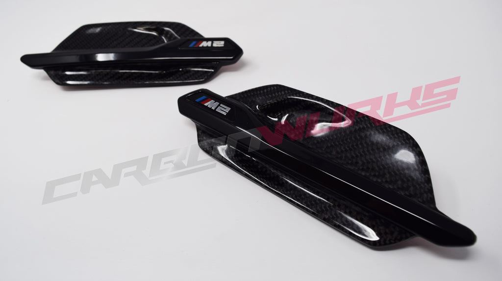 BMW M2 CARBON FIBRE SIDE VENTS / BREATHERS