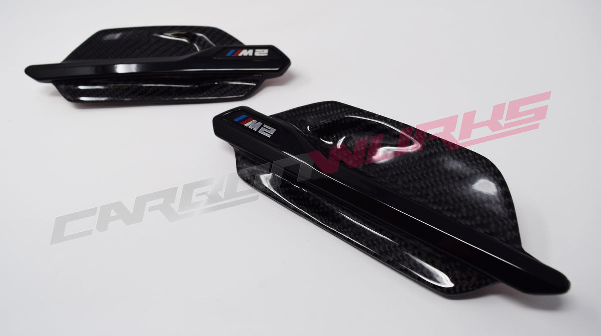 BMW M2 CARBON FIBRE SIDE VENTS / BREATHERS