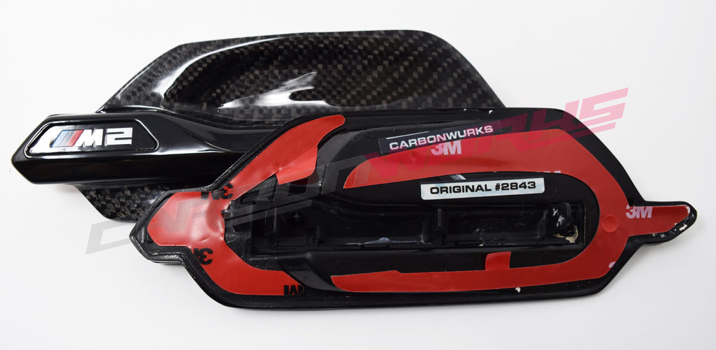 BMW M2 CARBON FIBRE SIDE VENTS / BREATHERS