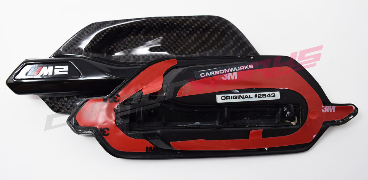 BMW M2 CARBON FIBRE SIDE VENTS / BREATHERS