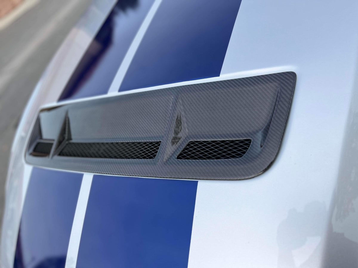 2010 - 2014 Shelby GT500 Carbon Fiber Hood Vent