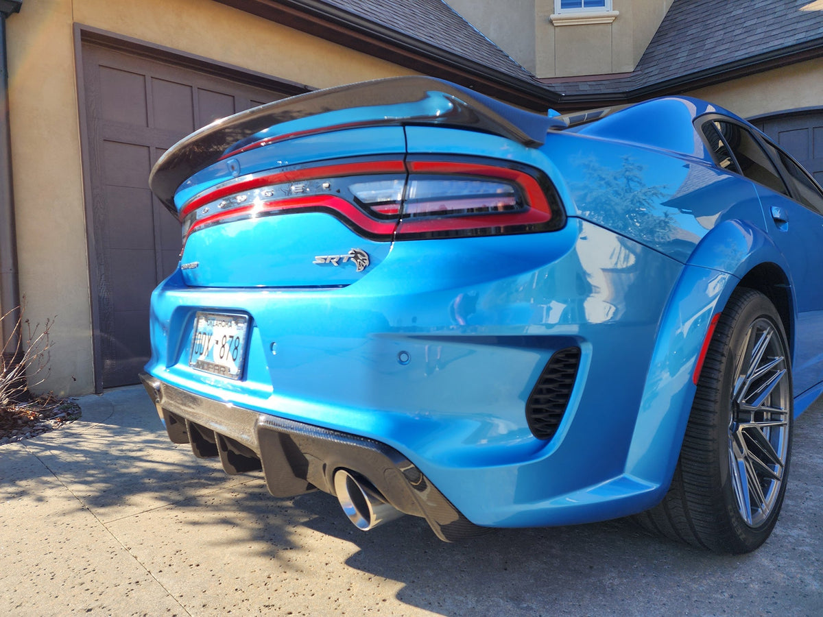 2015 - 2023  Dodge Charger SRT Performance Spoiler Carbon Fiber Type-PS Rear Spoiler