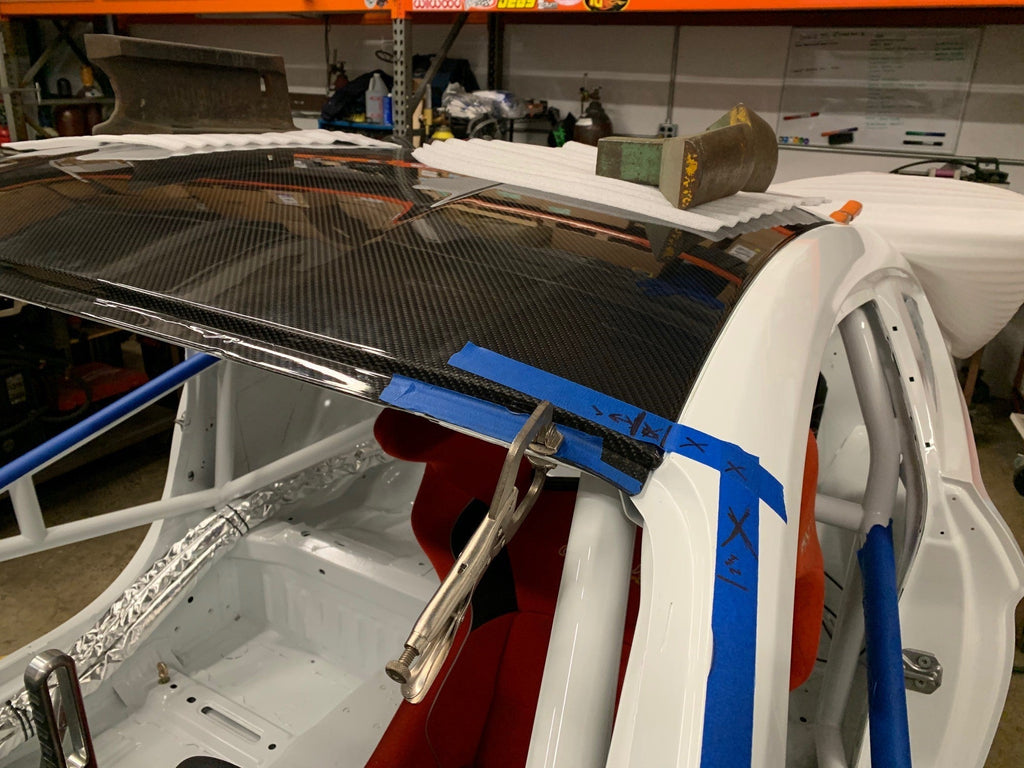 2015-2024 Ford Mustang Dry Carbon Roof Replacement