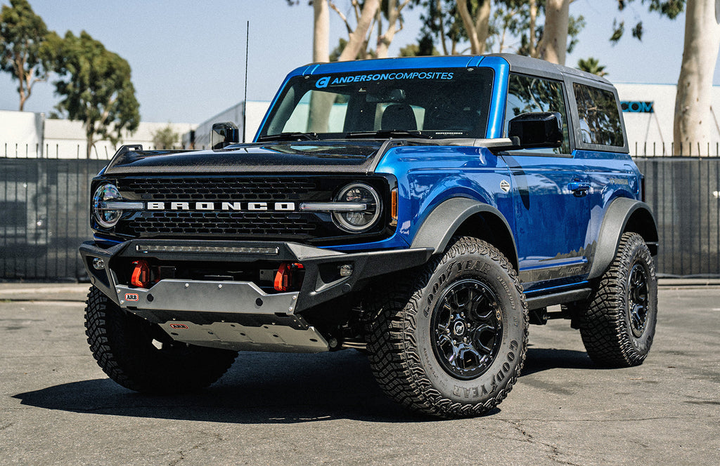 2021-2024 FORD BRONCO TYPE-OE CARBON FIBER HOOD