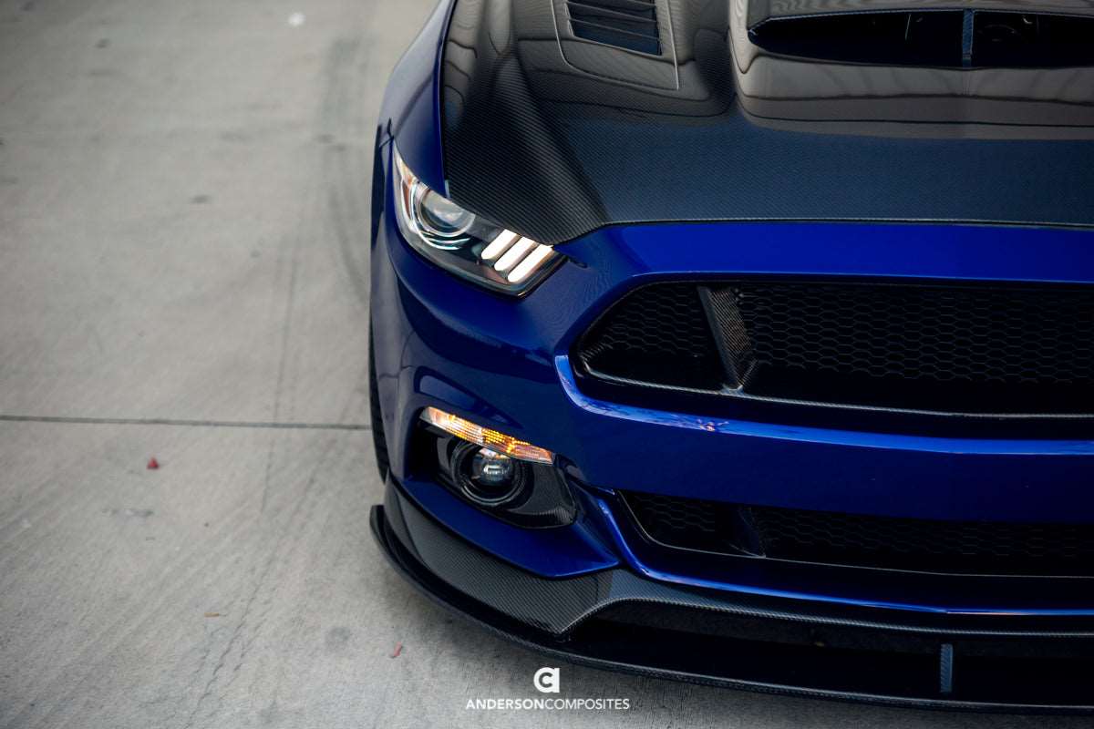 2015 - 2017 Mustang Carbon Fiber Fog Light Surrounds