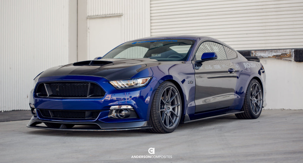 2015-2017 FORD MUSTANG CARBON FIBER LOWER GRILLE