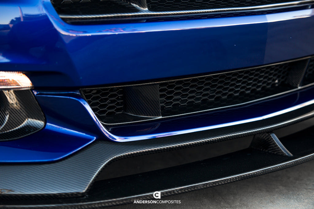 2015-2017 FORD MUSTANG CARBON FIBER LOWER GRILLE