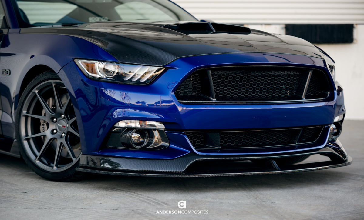 2015-2017 FORD MUSTANG CARBON FIBER LOWER GRILLE