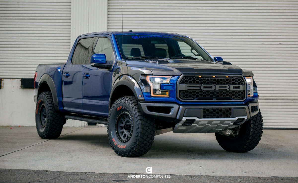2017 - 2020 FORD RAPTOR TYPE-OE CARBON FIBER FRONT FENDERS (PAIR)