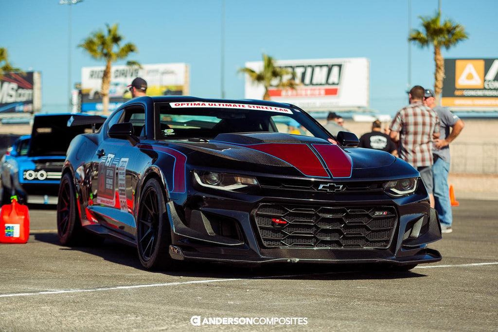 2017 - 2024 CAMARO ZL1 1LE CARBON FIBER FRONT CHIN SPLITTER