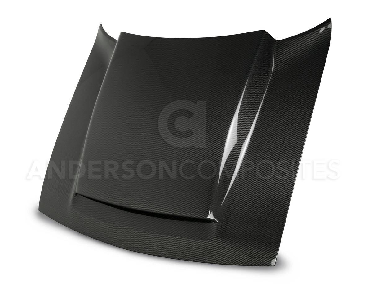 2018 - 2023 Dodge Challenger Demon Cowl-Style Carbon Fiber Hood