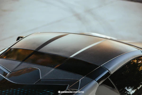 2020-2024 CHEVROLET CORVETTE C8 DRY CARBON ROOF REPLACEMENT FITS Z06 & STINGRAY