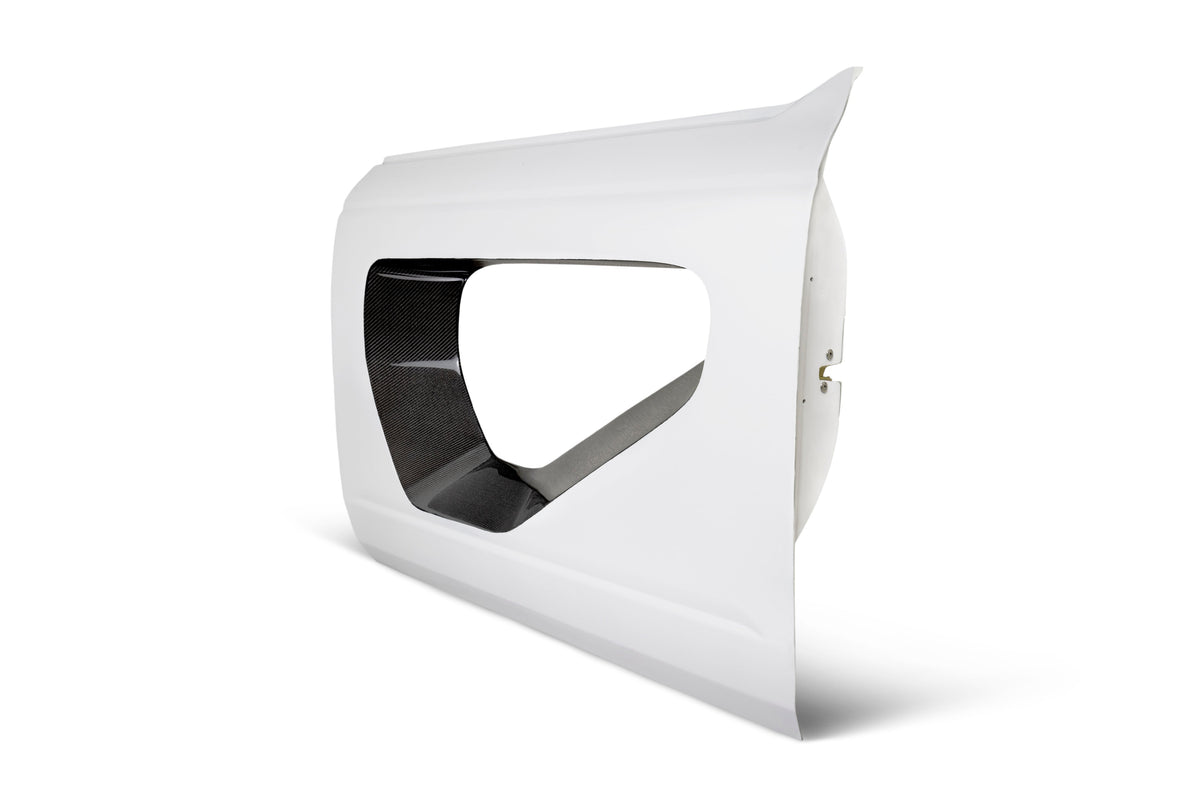 2021 - 2024 Ford Bronco Fiberglass Halo Doors with Carbon Fiber Inserts (2-Door)