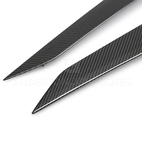 2020 - 2024 CORVETTE C8 CARBON FIBER DOOR HANDLE COVERS