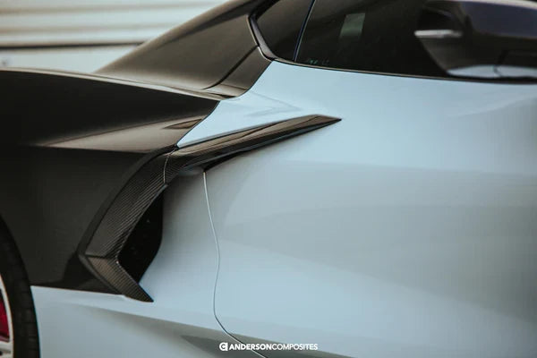 2020 - 2024 CORVETTE C8 CARBON FIBER DOOR HANDLE COVERS