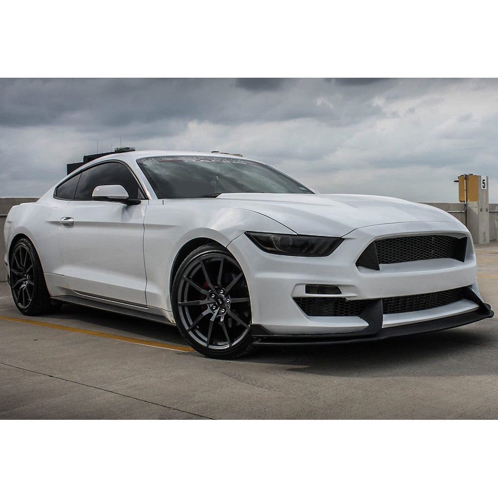 2015 - 2017 Mustang GT350 Style Mustang Fiberglass Front Bumper with Front Lip