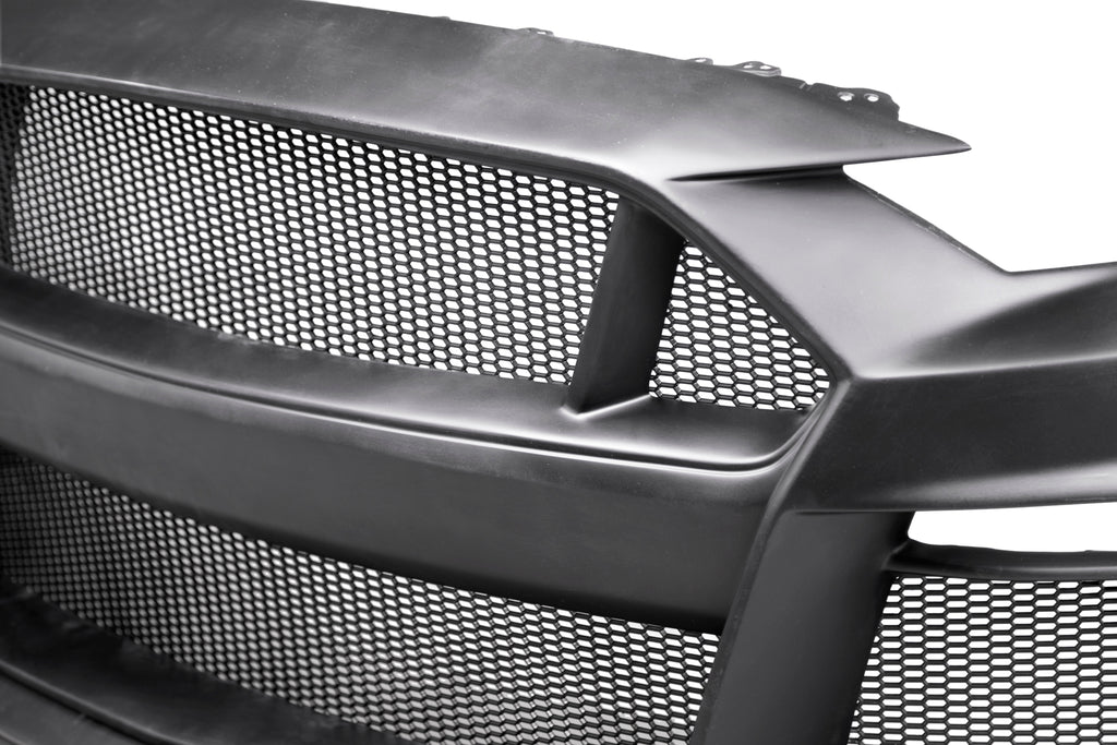 2018 - 2023 Ford Mustang Type-ST (GT500 Style) Fiberglass Front Bumper with Fiberglass Grille/Front Lip