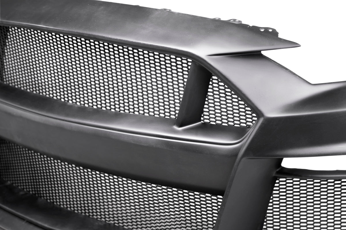 2018 - 2023 Ford Mustang Type-ST (GT500 Style) Fiberglass Front Bumper with Fiberglass Grille/Front Lip