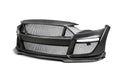 2018 - 2023 Ford Mustang Type-ST (GT500 Style) Fiberglass Front Bumper with Carbon Fiber Grille/Front Lip