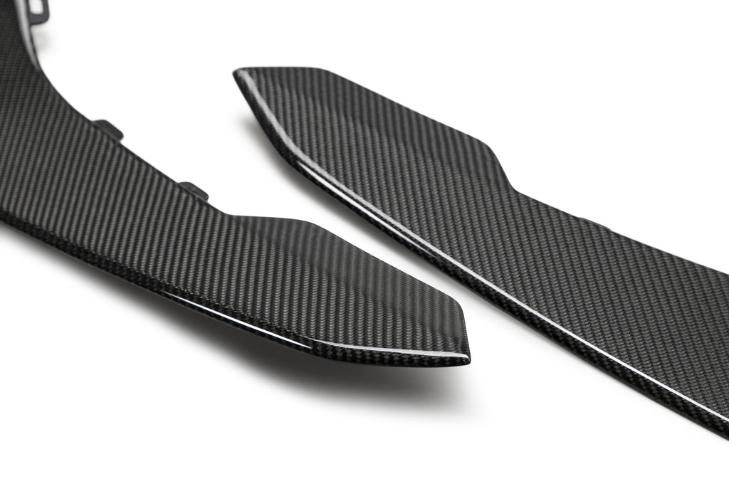 2017 - 2024 CAMARO ZL1 1LE CARBON FIBER FRONT BUMPER CANARDS (DIVE PLANES)