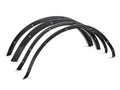 2021 - 2024 Ford Bronco Carbon Fiber Fender Flare Delete Kit - Front & Rear (2-Door)