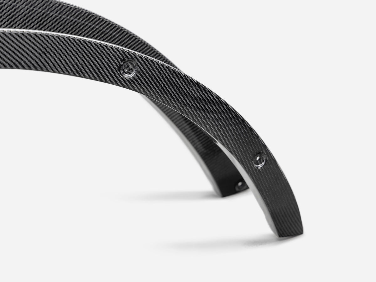 2021 - 2024 Ford Bronco Carbon Fiber Fender Flare Delete Kit - Front & Rear (4-Door)