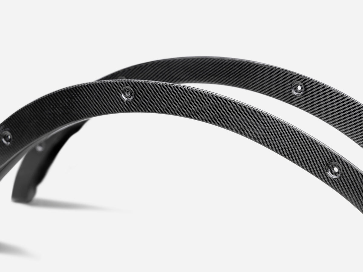 2021 - 2024 Ford Bronco Carbon Fiber Fender Flare Delete Kit - Front & Rear (2-Door)