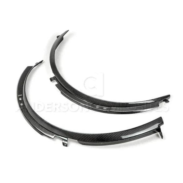 2015 - 2019 CORVETTE C7 Z06/GRAND SPORT CARBON FIBER FENDER FRONT EXTENSIONS