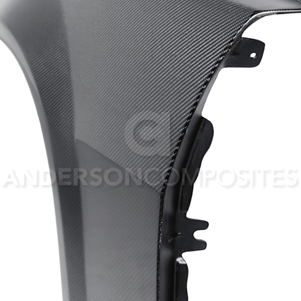 2010 - 2015 Camaro OEM-Style Carbon Fiber Fenders (PAIR)