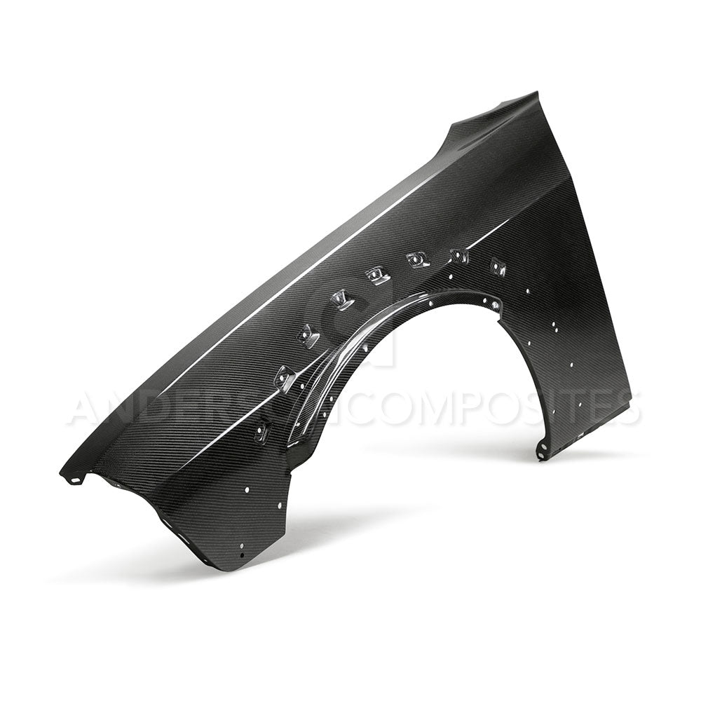 2018 - 2023 Dodge Challenger Hellcat Widebody/Demon/Redeye Carbon Fiber Front Fenders (Pair)