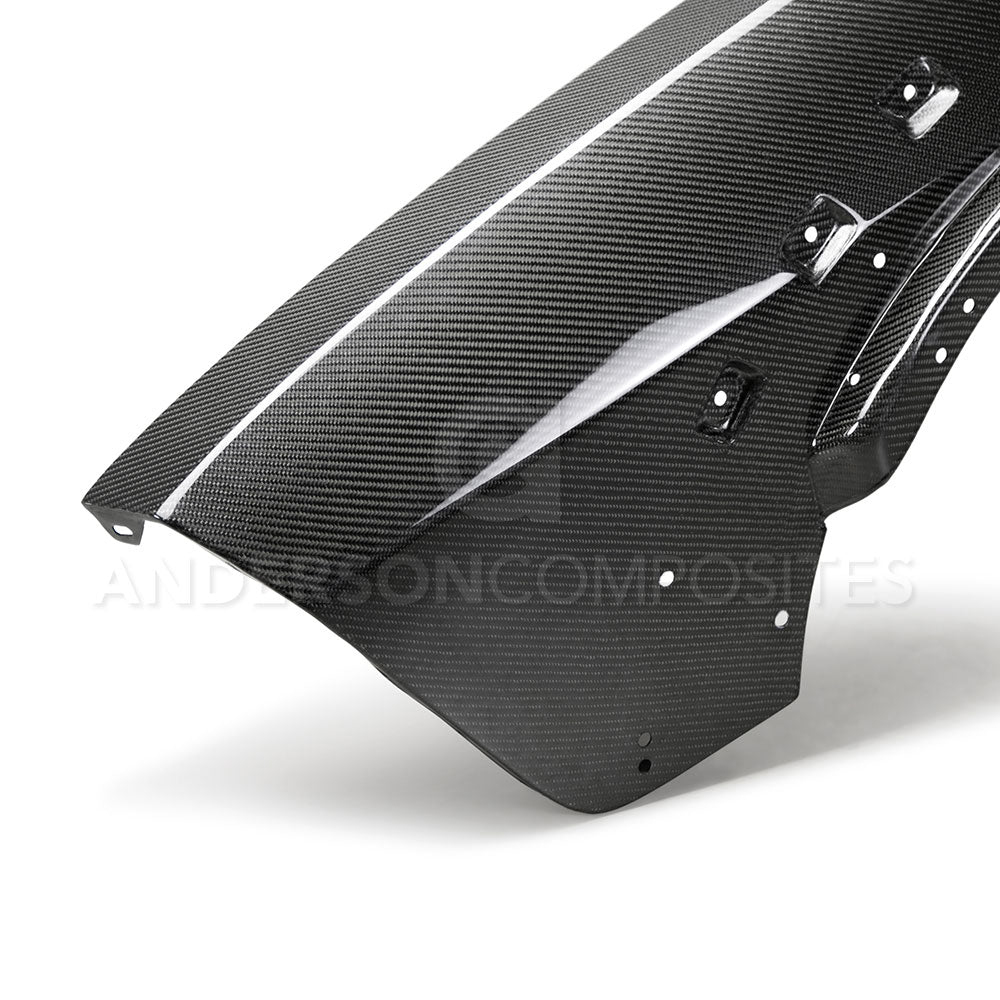 2018 - 2023 Dodge Challenger Hellcat Widebody/Demon/Redeye Carbon Fiber Front Fenders (Pair)