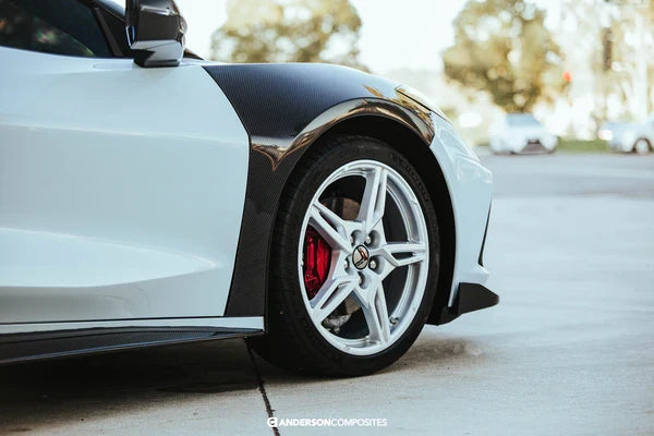 2020 - 2024 CHEVROLET CORVETTE C8 CARBON FIBER FRONT FENDERS