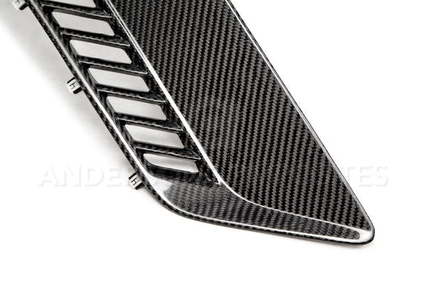 2015 - 2019 CORVETTE C7 Z06 CARBON FIBER FENDER VENTS