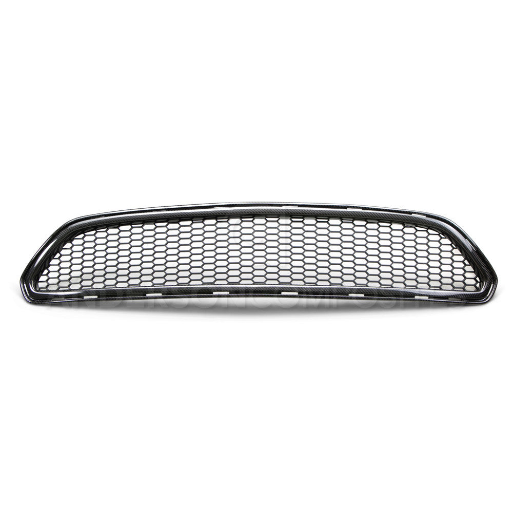 2015 - 2017 Mustang Eco Boost/V6 Carbon Fiber Upper Grille
