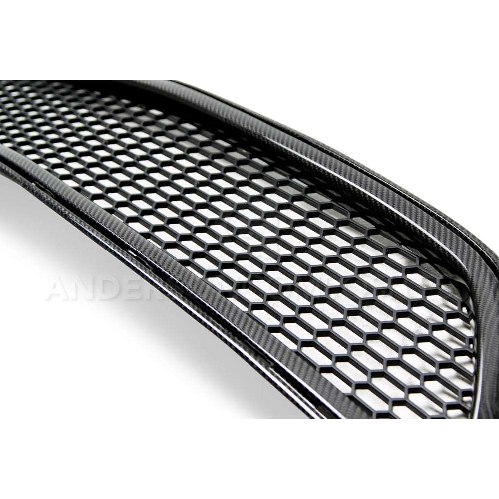 2015 - 2017 Mustang Eco Boost/V6 Carbon Fiber Upper Grille