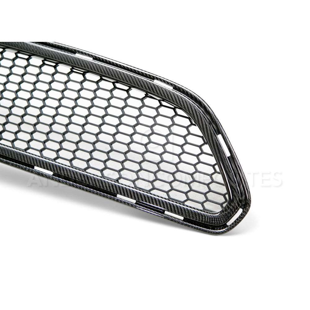 2015 - 2017 Mustang Eco Boost/V6 Carbon Fiber Upper Grille