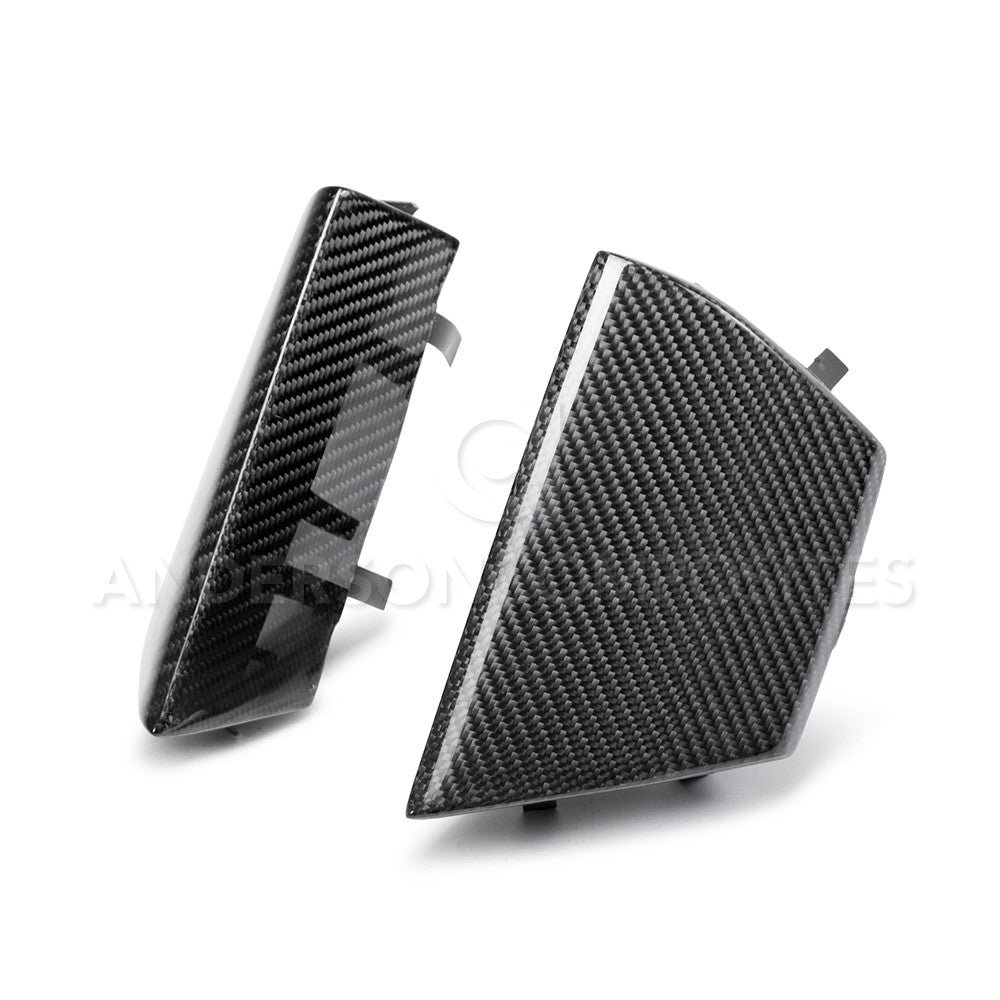 2015 - 2020 Mustang Shelby GT350 Carbon Fiber Front Upper Grille Inserts