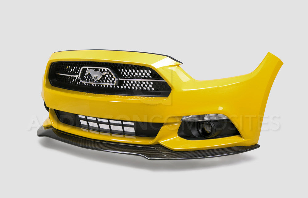 2015 - 2017 Mustang Carbon Fiber Type-AC Front Chin Splitter