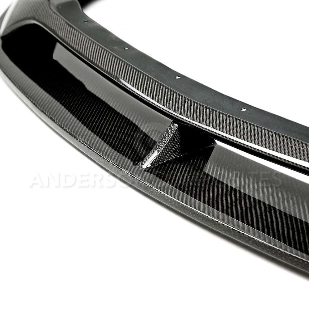 2015 - 2017 Mustang Carbon Fiber Type-AR Front Chin Splitter