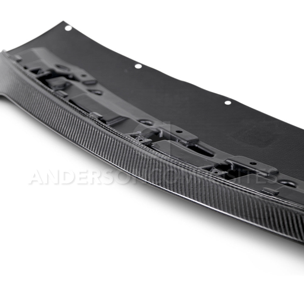 2015 - 2020 Mustang Shelby GT350 Carbon Fiber Front Splitter (3 PC)