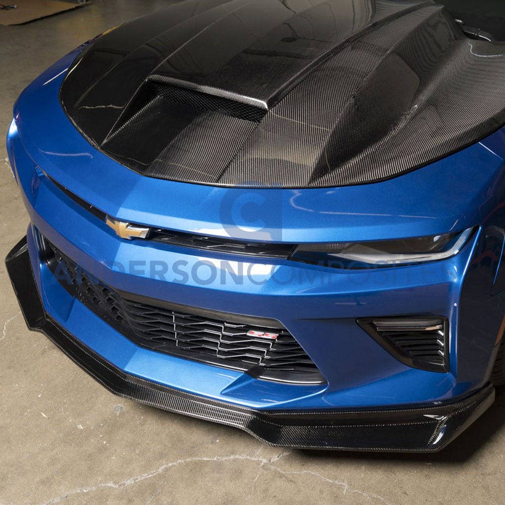 2016 - 2024 Camaro SS Type-AZ Carbon Fiber Front Chin Spoiler