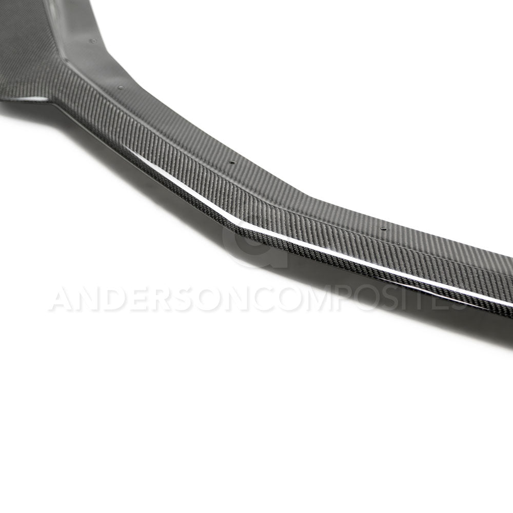 2019 - 2024 Chevrolet Camaro SS Type-OE Carbon Fiber Upper Front Chin Spoiler