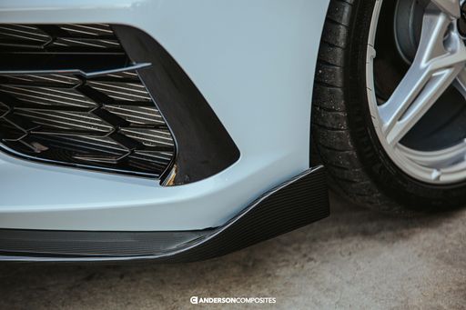 2020 - 2024 CORVETTE C8 CARBON FIBER FRONT SPLITTER