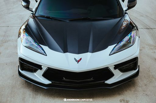 2020 - 2024 CORVETTE C8 CARBON FIBER FRONT SPLITTER