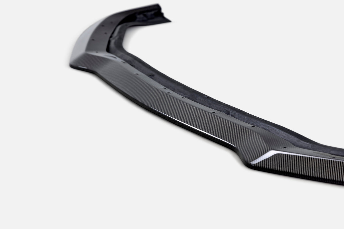 2021 - 2023 FORD MUSTANG MACH 1 TYPE-HP CARBON FIBER FRONT CHIN SPLITTER