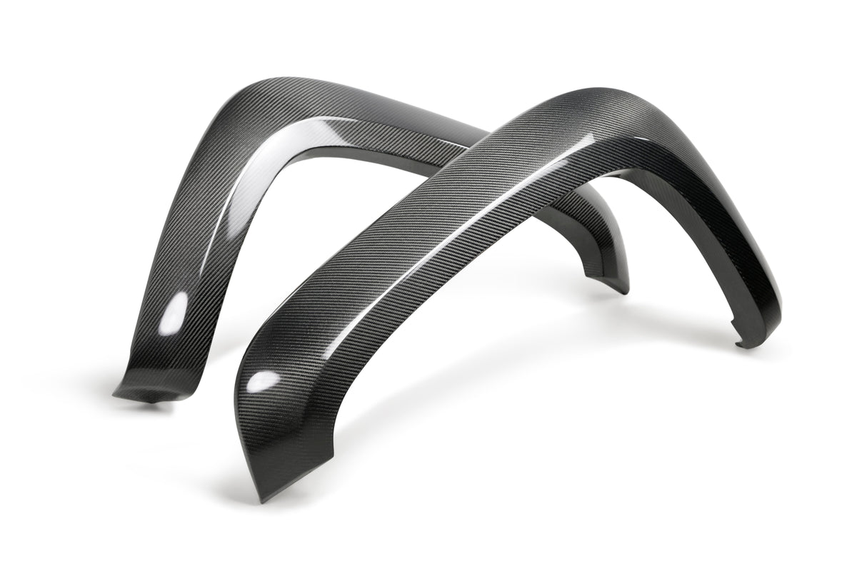 2017-2020 Chevrolet Colorado ZR2 Carbon Fiber Front Fender Flares (Pair)