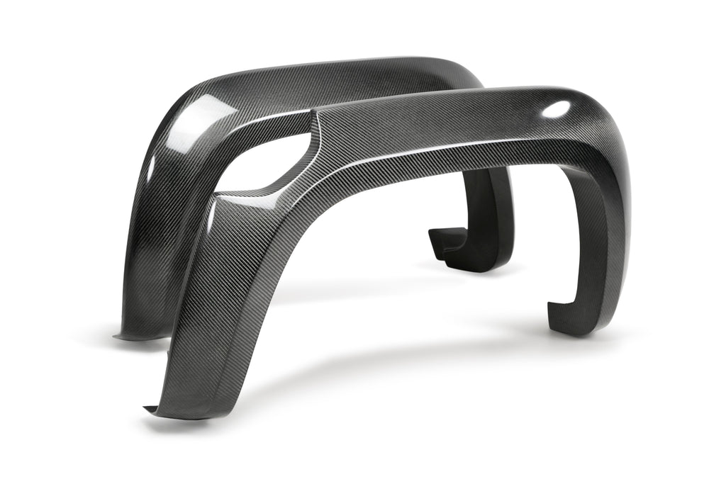 2017-2020 Chevrolet Colorado ZR2 Carbon Fiber Rear Fender Flares (Pair)