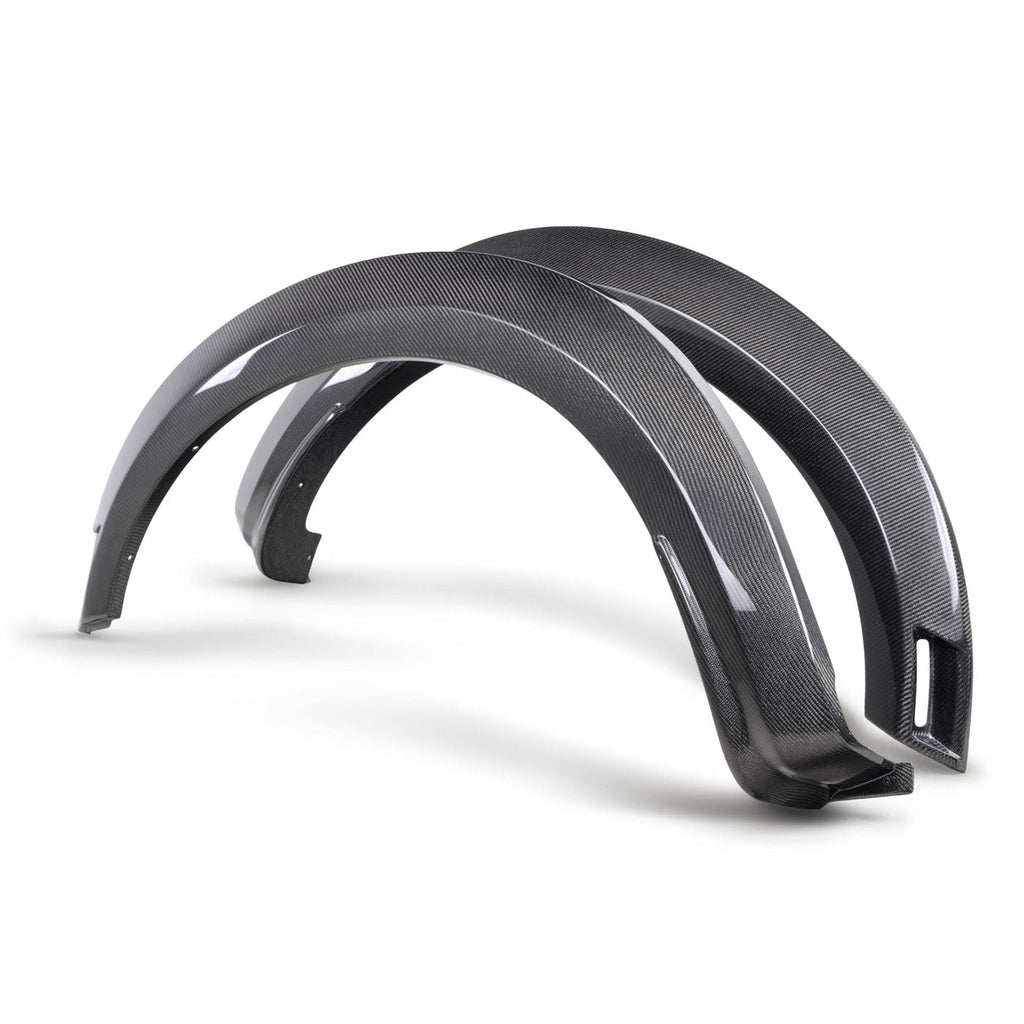 2021-2023 FORD F-150 RAPTOR CARBON FIBER TYPE-OE FRONT FENDER FLARES (PAIR)