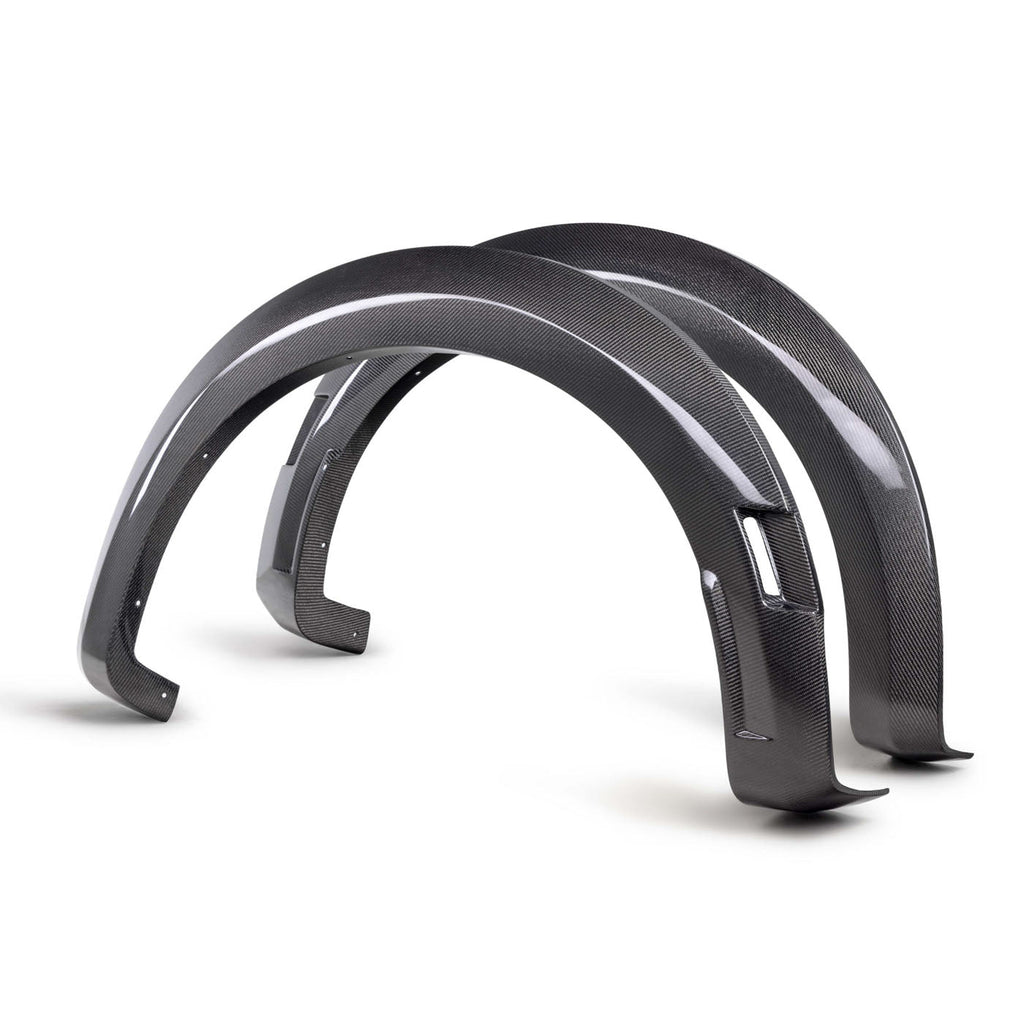 2021-2023 FORD F-150 RAPTOR CARBON FIBER TYPE-OE REAR FENDER FLARES (PAIR)